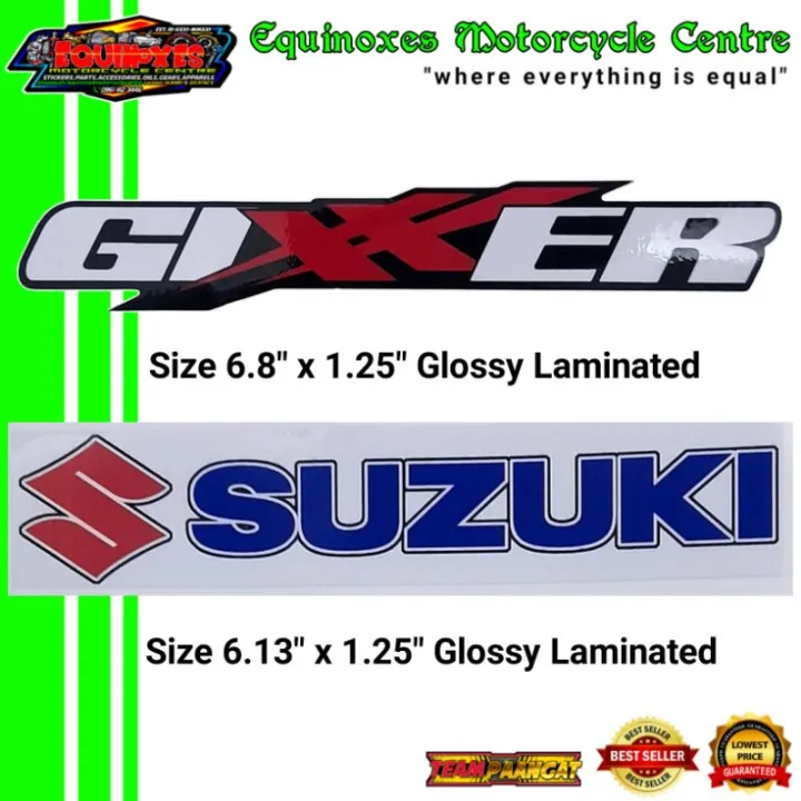 flash sales motorcycle accessories stickers SUZUKI GIXXER LAMINATED