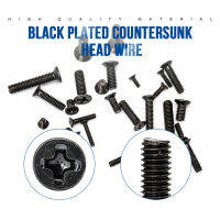 450650720Pcs Countersunk Flat Head Phillips Mini ชุดสกรู M1.4 M1.7 M2 M2.5 M3เหล็กคาร์บอนคอมพิวเตอร์โน้ตบุ๊คสกรูขนาดเล็ก Ki