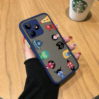 เคสโทรศัพท์พร้อมสำหรับ Realme Narzo C53 Realme N53เคสโทรศัพท์เคสโทรศัพท์รูปตัวการ์ตูนน่ารักสัตว์น่ารักนิ่มมีน้ำค้างแข็งโปร่งใสแข็งเด็กหญิงเด็กชายกันกระแทกคลุมทั้งหมดกล้องป้องกัน