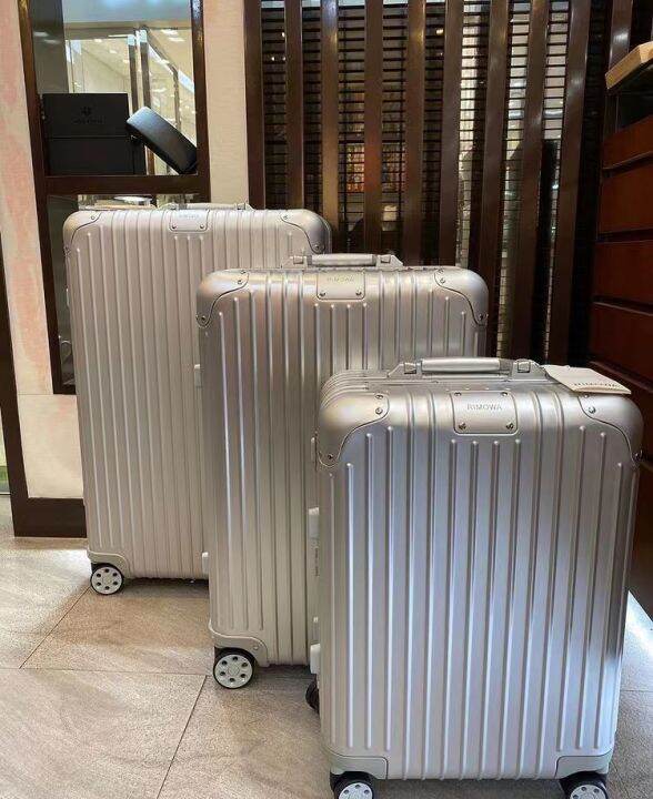 Original Rimowa luggage suitcase cabin size travel suitcase trolley