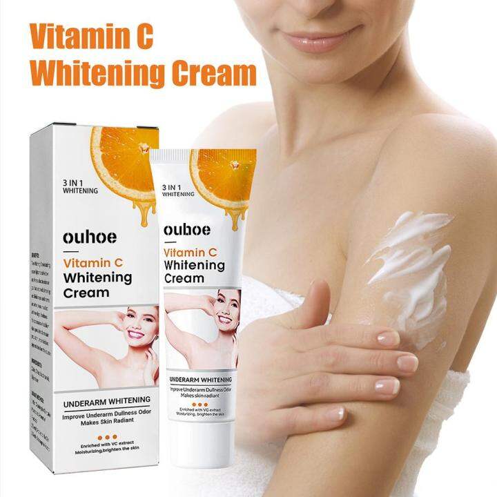 50g Vitamin C Whitening Cream Body Lightening Whitening Legs Armpit Knees For Underarm Cream