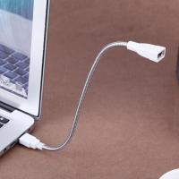 29cm Usb Male To Female Extension Cable Led Light Adapter Wire Metal Flexible Tube For Portable Power Supply Notebook Charger Wires  Leads Adapters