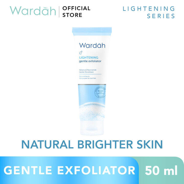 Wardah Lightening Gentle Exfoliator - All Skin Type (60g) | Lazada