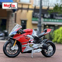 Maisto 1:18 Ducati Panigale V4 S Corse โลหะผสมกีฬารถจักรยานยนต์รุ่นโลหะ Cross-Country Racing รถจักรยานยนต์รุ่นของเล่นเด็กของขวัญ