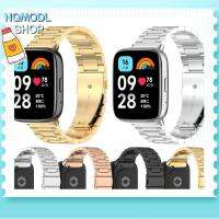 NQMODL SHOP สายนาฬิกาโลหะสแตนเลสสายเหล็กสายข้อมือสำหรับเปลี่ยนข้อมือสำหรับ Redmi Watch 3แบบแอคทีฟสมาร์ทวอท์ช