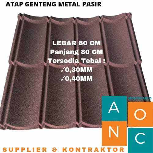 ATAP GENTENG METAL PASIR | Lazada Indonesia