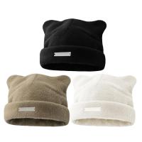 Winter Hats Winter Beanie Cute Cat Ear Hat Soft Warm Beanie Knitted Beanies for Men and Women Ideal for Skating Snowboarding Hiking Camping Skiing Sledding gaudily