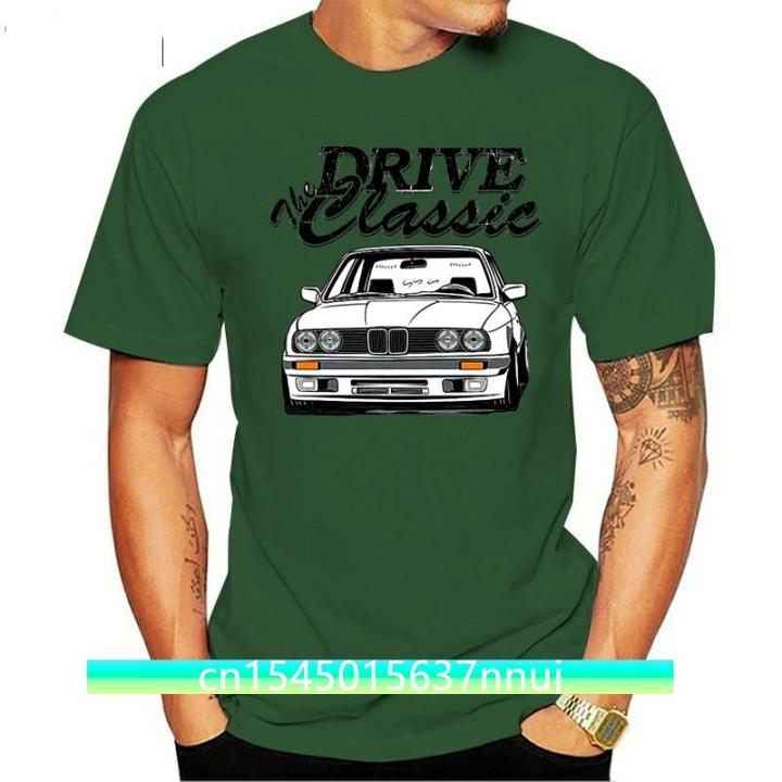 men-retro-tshirt-car-w201-tees-unique-design-cotton-t-shirt-short-sleeves-drive-classic-car-tshirt