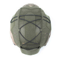 FAST Helmet Cover ยุทธวิธีทหาร Multicam Helmet Cover Skin Hunting CS Wargame Camo Helmet Cover Gear Accessories2023