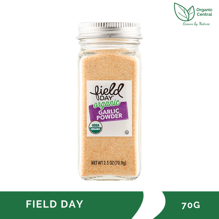 Field Day Organic Garlic Powder 70G Lazada PH