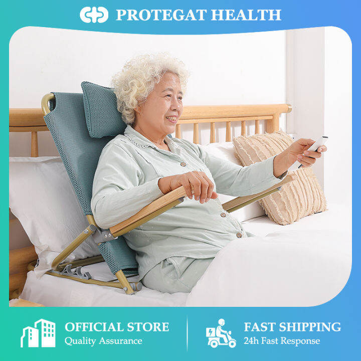 【Protegat】Foldable Bed Backrest Adjustable Angle Back Support Floor