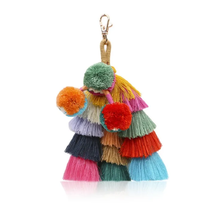 colourful-purse-accessories-charms-keychain-macrame-keychain-pompom-leather-tassels-for-handbags-bag-accessories-bag-charms