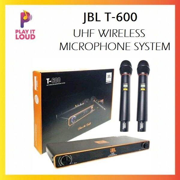 &UHJBL T600 UHF WIRELESS MICROPHONE SYSTEM Lazada PH