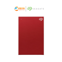 SEAGATE ONE TOUCH WITH PASSWORD 5TB HDD EXT 2.5" RED ประกันศูนย์ 3 ปี (STKZ5000403)