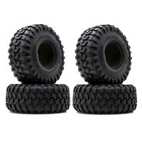 4PCS 130MM 2.2 Inch Rubber Tires Wheel Tyres New Black Parts RC Car Parts for 1/10 RC Crawler Car Axial SCX10 Wraith RR10 Capra Traxxas TRX4 YK4082