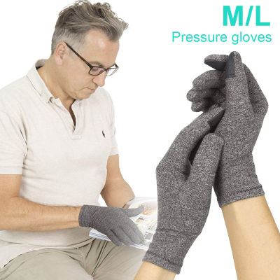 ถุงมือข้อต่ออักเสบแบบเต็มนิ้ว,ถุงมือแบบสวมศีรษะสวมใส่สบายถุงมือรัดข้ออักเสบผ้าฝ้ายแบบนุ่มใส่สบาย