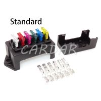 【DT】hot！ 1 Set 6 Way Middle Automobile Wire Controller Car Fuse Holder Assembly Insurance Socket