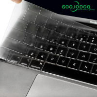 เคส GOOJODOQ โปร่งใสฟิล์มซิลิโคนป้องกันสำหรับแป้นพิมพ์ของ Apple,All Series,MacBook Pro 13 11Air 13 15 Retina 12นิ้ว,EU US Compatible