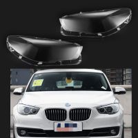 ฝาปิดเลนส์ไฟหน้ารถด้านหน้าสำหรับ BMW F07 5 Series GT 2010-2017