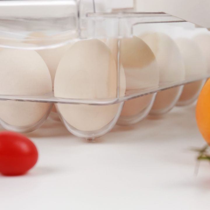 ตู้เย็นจัดงานโปร่งใสภาชนะตู้เย็นผลไม้สำหรับกระเป๋าใส่กล่องอาหารภายใต้-laci-rak-สด-เก็บ