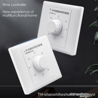 Professional 220V 10A Wide Application 86x86mm Mechanical Countdown Timer Switch 60/120 Min Time Control Interruptor