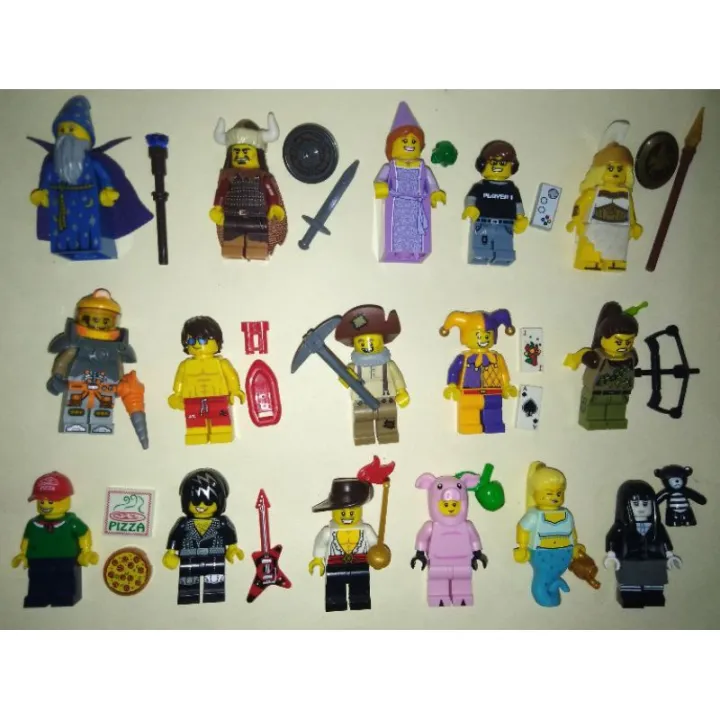 lego rockstar minifigure