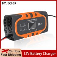 ZZOOI Intelligent Car Motorcycle Battery Charger 12V 10A Lcd Digital Display for Auto Moto Lead Acid Agm Gel Vrla Smart Fast Charging