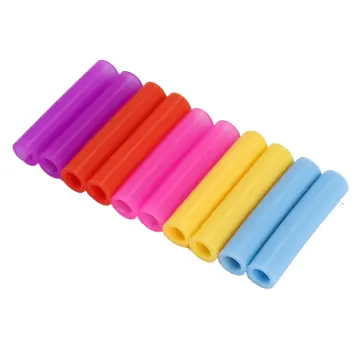 Silicone Straw Stopper 3 Pcs Silicone Straw Tips Cover Cute Reusable  Drinking Straw Tips Lids Covers Cap- Proof Straw Plugs for Cup Straws  Assorted