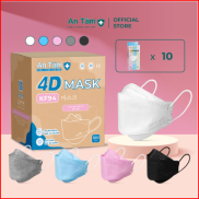 Box of 100 pieces - Genuine Korean KF94 4D medical mask AN TAM