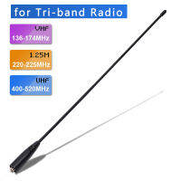 Tri-band 144222435MHz แส้เสาอากาศสำหรับ B aofeng BF-R3 UV-82T UV-S9 UV-5R ≫ ≫ btech V-82เครื่องส่งรับวิทยุ