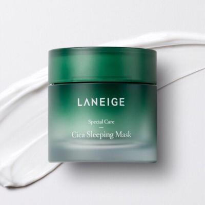 Laneige Special Care Cica Sleeping Mask 60mlสลีปปิ้งมาสก์รุ่นล่าสุดที่มีส่วนผสมของ Cica ช่วยบำรุงผิวหน้าจากที่มีปัญหาจากสิว และลดเลือนริ้วรอยต่างๆ ตั้งแต่ชั้นเซลล์ผิวจนถึงภายนอก