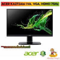 Monitor (จอมอนิเตอร์) Acer KA272bi (UM.HX2ST.002) 27" IPS 75 Hz / 16:9/ 1920x1080 / 250 cd/ m2 / 1000:1/ 1ms / VGA,HDMI/ รับประกันศูนย์ 3 ปี / By MonkeyKing 7