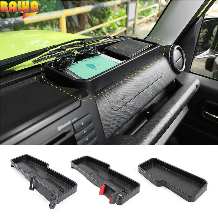 BAWA Center Console Phone Holder Removable Support Storage For Suzuki Jimny 20192022 Multiftion