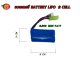 แบตเตอรี่ Battery LiPo 7.4V 2 cell 2,500 mAh พร้อมหัว balance port แจ็คเขียว และ connector JST เชื่อมต่อปลั๊กสำหรับ RC