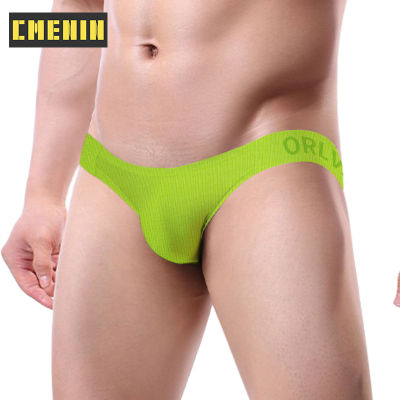 CMENIN ORLVS (1 Pieces) ผ้าฝ้ายเซ็กซี่ชายชุดชั้นใน thongs Mens Jockstrap Breathable Thongs และ G strings Soft Innerwear OR6207