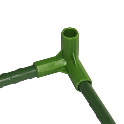；【‘； 3-Way, 4-Way Connector 11Mm Plant Stakes Plastic Fixed Connectors Gardening Lawn Stakes Edging Corner Connectors 3 Pcs