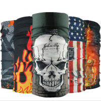 Skull Magic Ring คอผ้าพันคอ Headband Multifunctional Bandana Face ไม่มีรอยต่อ Tubular Tube Unisex ผู้ชายผู้หญิง Unisex ผ้าพันคอ