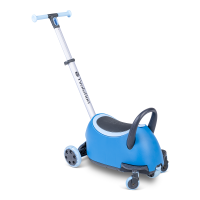 Yvolution Yglider Luna 5 in 1 - Blue สกู๊ตเตอร์พร้อมที่เก็บสัมภาระ