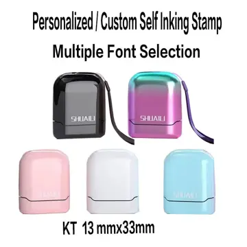 Custom Stamp Personalized Logo Address Name Stamp Multiple