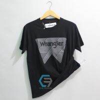 เสื้อยืด Wrangler ชาย/หญิง ผ้าตคอตอน 30s นำเข้าฟรีถุงกระดาษ