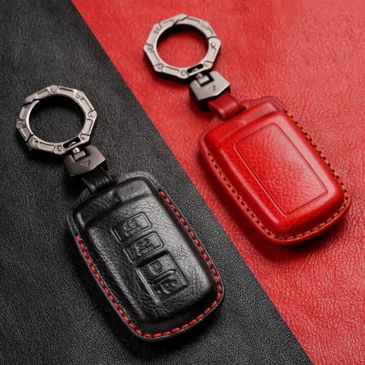 4-buttons-smart-key-cover-leather-case-car-keyring-shell-for-toyota-camry-corolla-rav4-highlander-avalon-2015-2016-2017