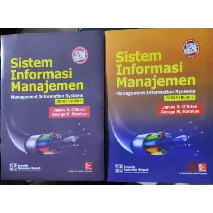 BUKU SISTEM INFORMASI MANAJEMEN EDISI 9 - JAMES O BRIEN | Lazada Indonesia