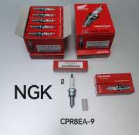 ( 1กล่อง / 10หัว) หัวเทียนของฮอนด้า CPR8EA-9 NGK สําหรับรุ่น SCOOPY -I / ICON (รหัสสินค้า 31916-KRM-841)