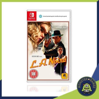 LA Noire Nintendo Switch game (เกมส์ Nintendo Switch)(ตลับเกมส์Switch)(แผ่นเกมส์Switch)(ตลับเกมส์สวิต)(L.A. Noire Switch)