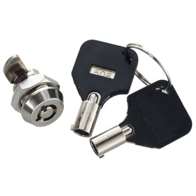 12mm Threaded Keyed Quarter Turn Cam Lock for Drawer Box Locker