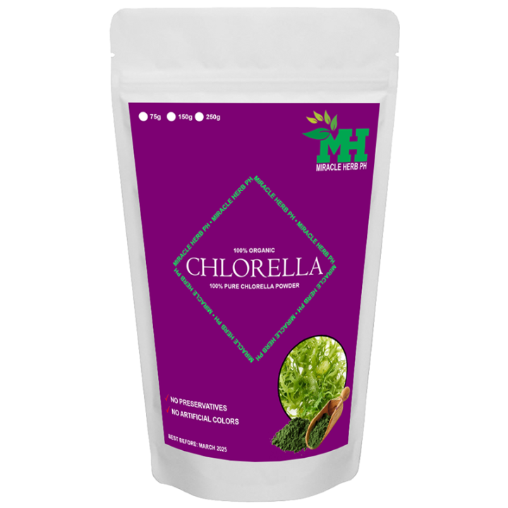 Organic Chlorella Powder Immunity Booster 100 Pure and Natural Broken