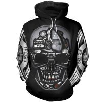 Xzx180305 newest hot cartridge skull 3D all over printed men and women Pullover Sweatshirt casual zipper hoodies Unisex jacket