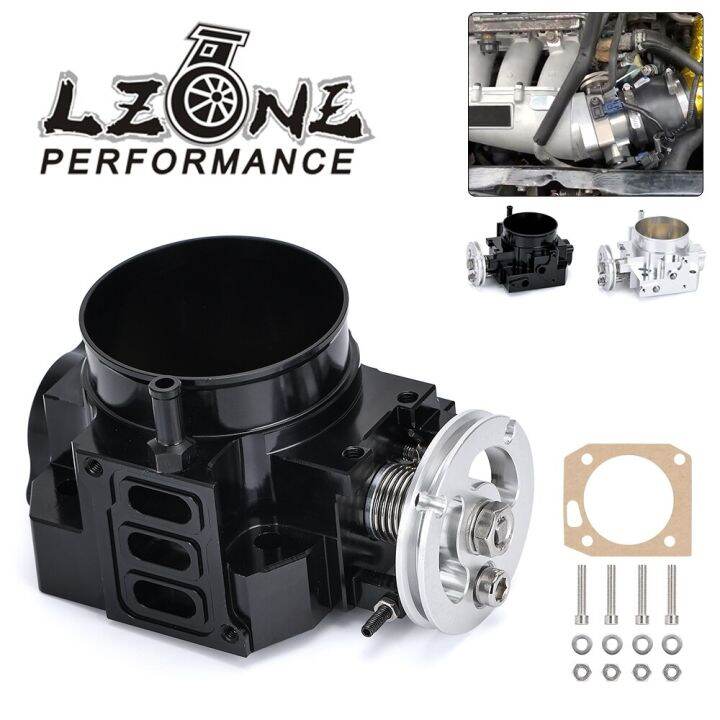 LZONE NEW THROTTLE BODY FOR RSX DC5 CIVIC SI EP3 K20 K20A 70MM CNC INTAKE THROTTLE BODY