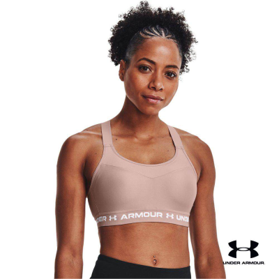 Under Armour UA Womens Armour® High Crossback Sports Bra อันเดอร์ อาร์มเมอร์ เสื้อเทรนนิ่ง สำหรับผู้หญิง