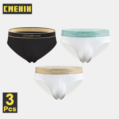 [CMENIN Official Store] ORLVS 3Pcs กางเกงในชายผ้าฝ้ายแห้งเร็ว Jockstrap Ins สไตล์กางเกงในบุรุษกางเกงผู้ชาย OR6221